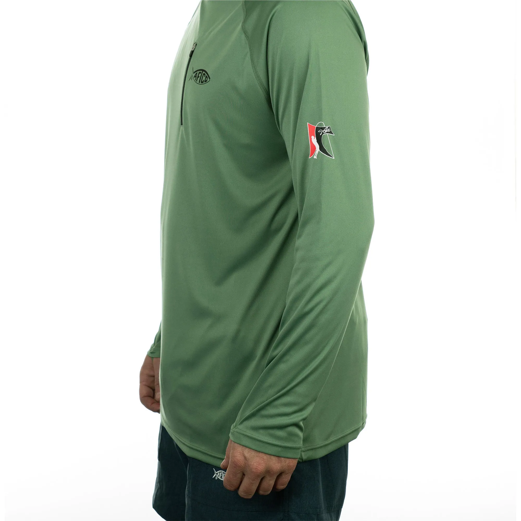 Jason Christie Hooded LS Performance Shirt