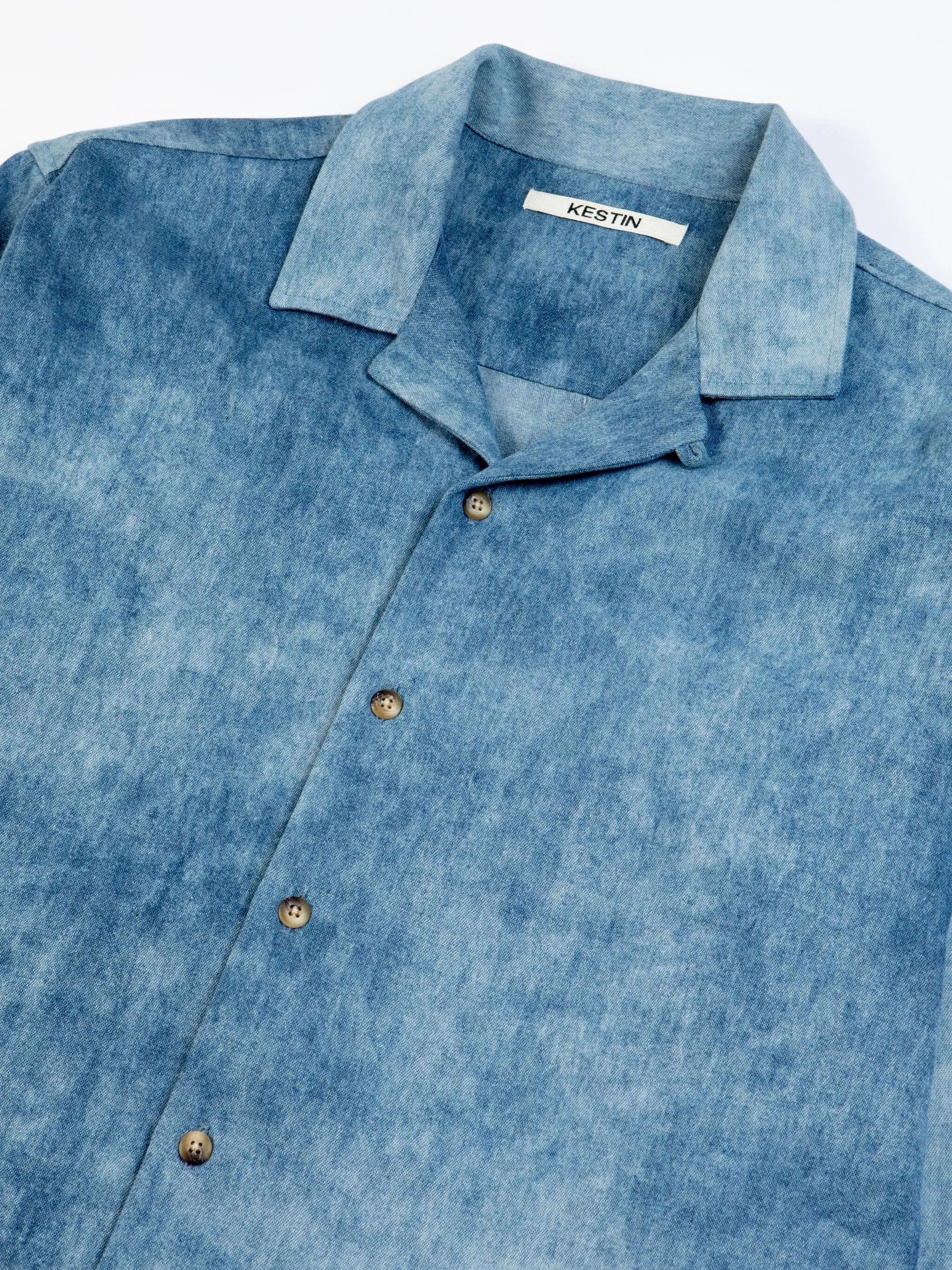 Kestin - Tain Shirt in Sky Blue