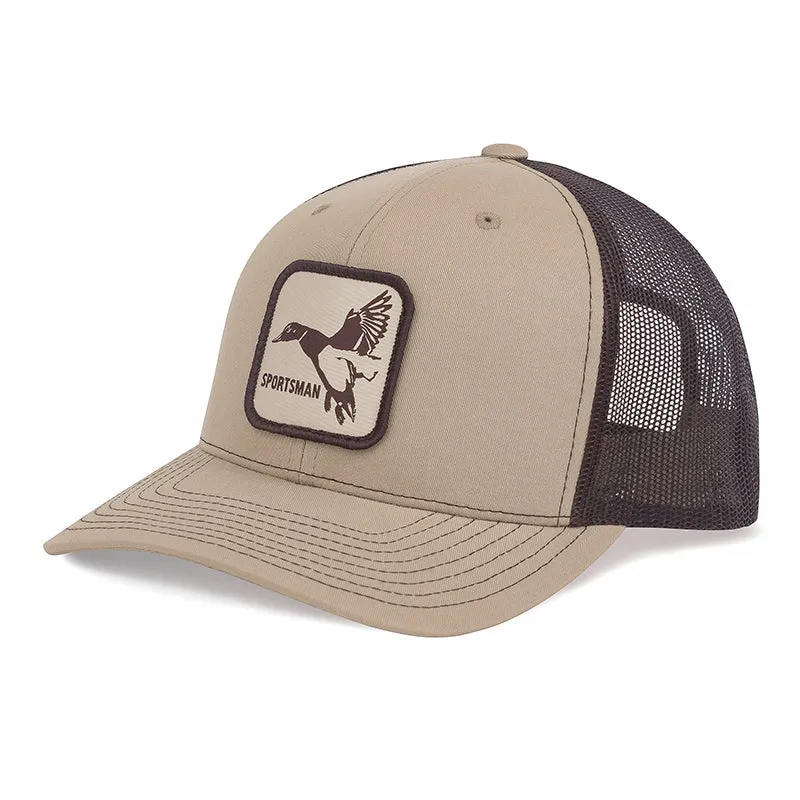 Mallard Patch Camo Hunting Snapback Hat - Realtree Original