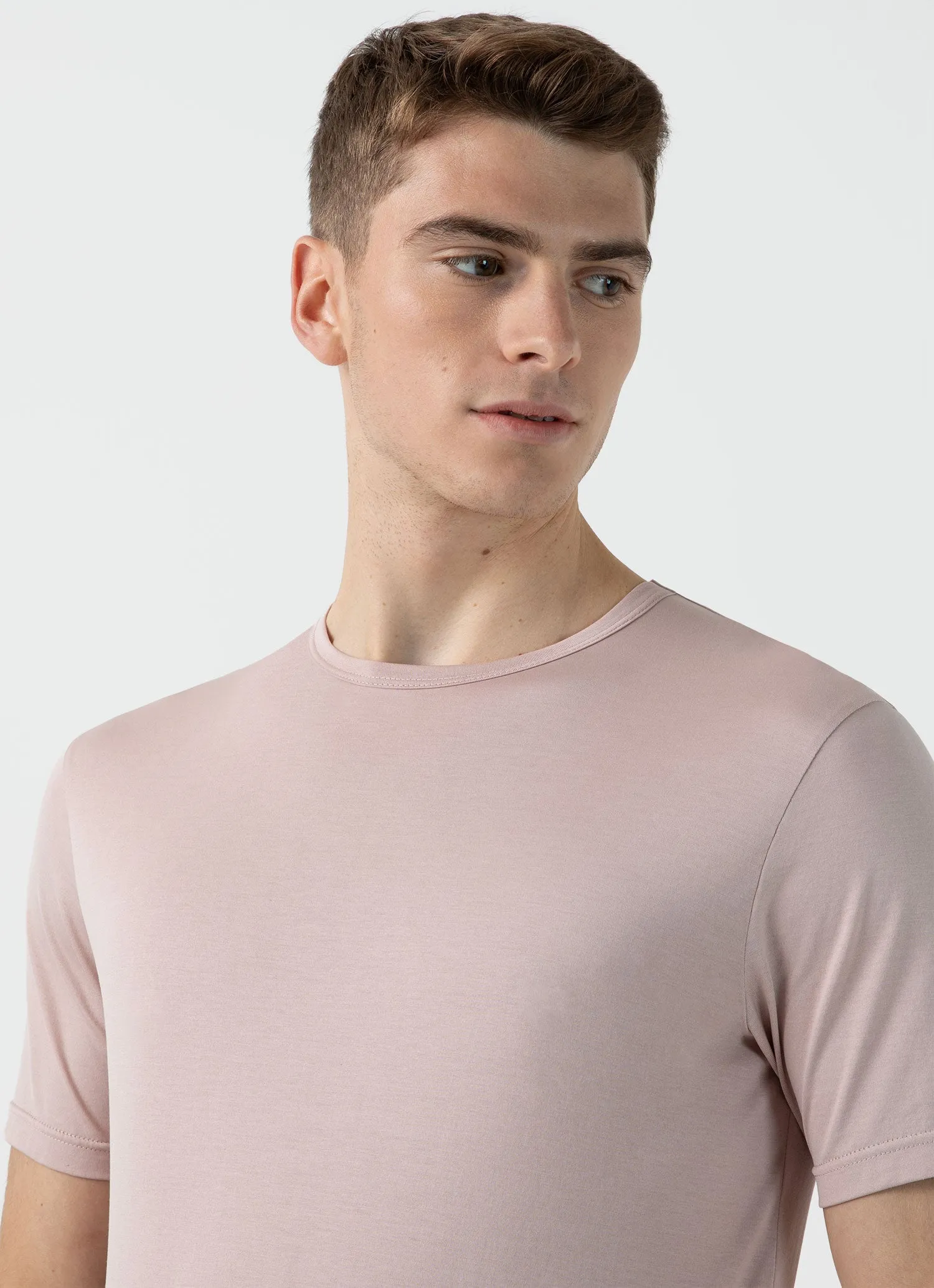 Men's Classic T-shirt in Pale Pink