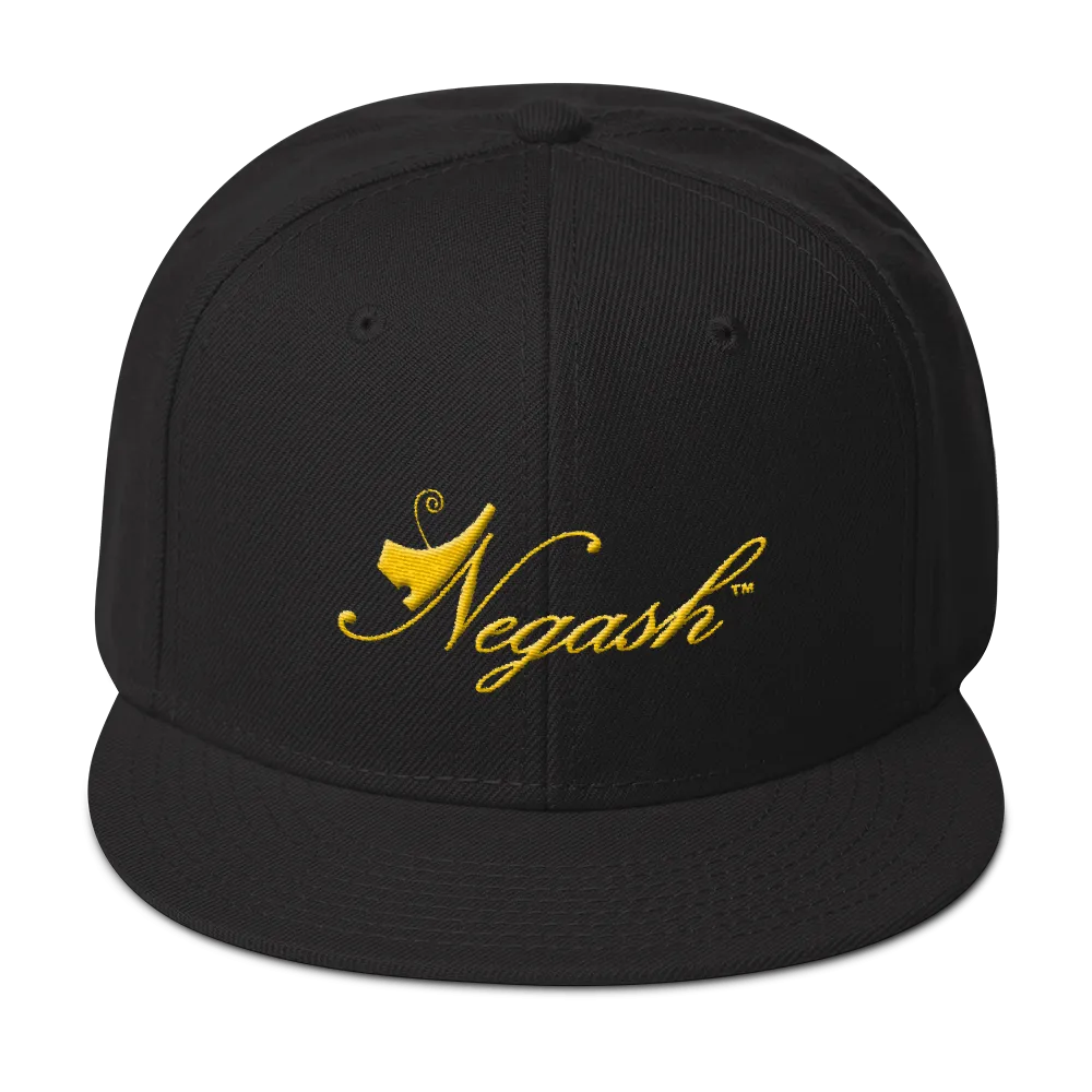 Negash Signature Snapback Hat