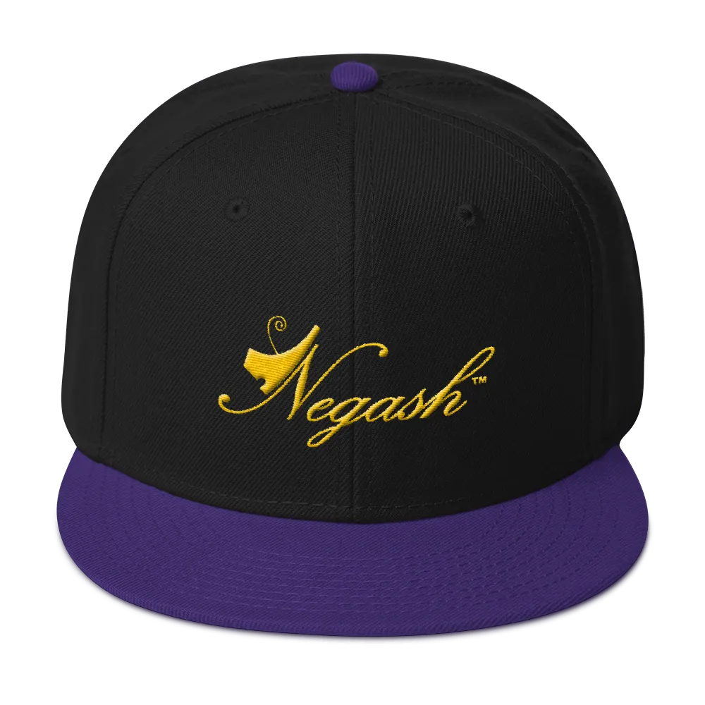 Negash Signature Snapback Hat