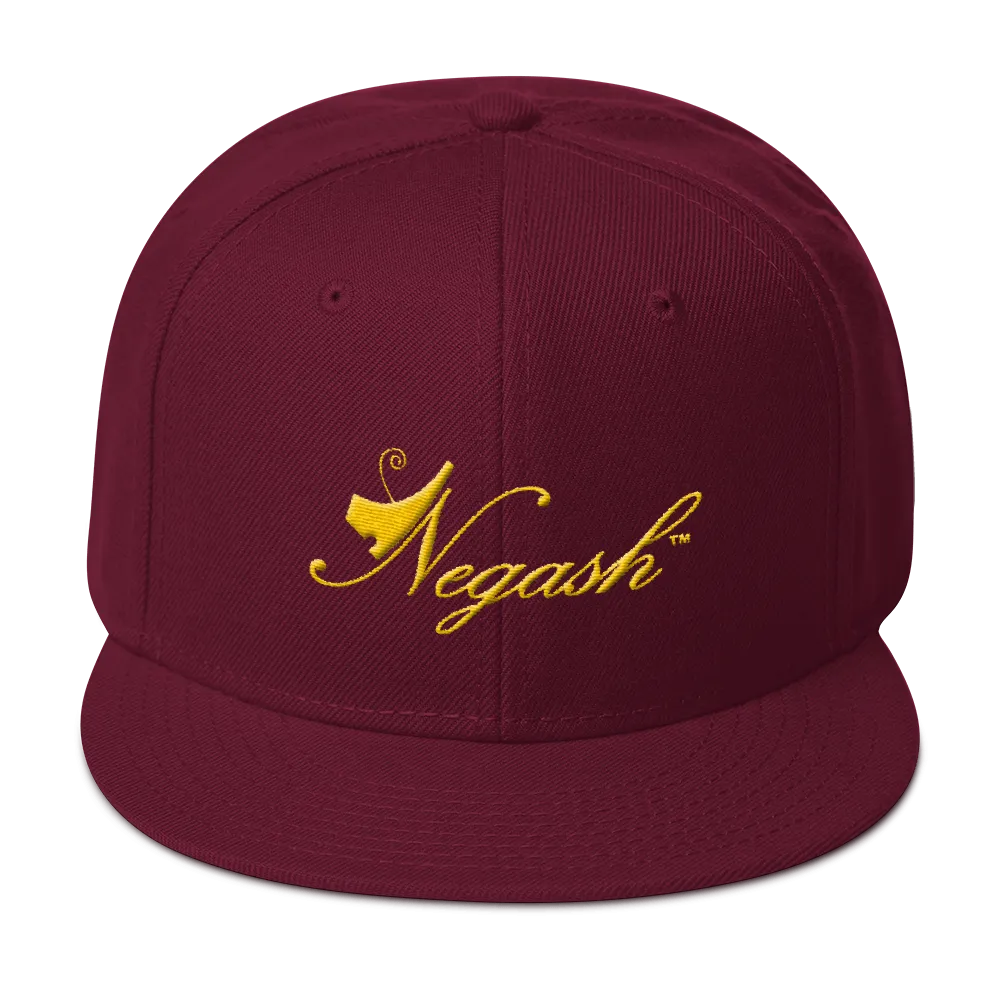 Negash Signature Snapback Hat