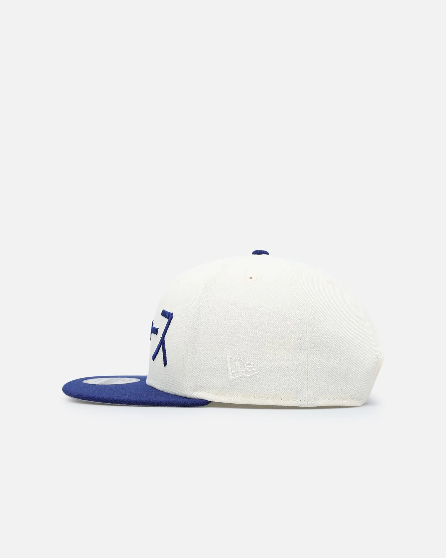 New Era Japan Pack - Los Angeles Dodgers Kanji 9FIFTY Snapback Hat in Cream/Blue