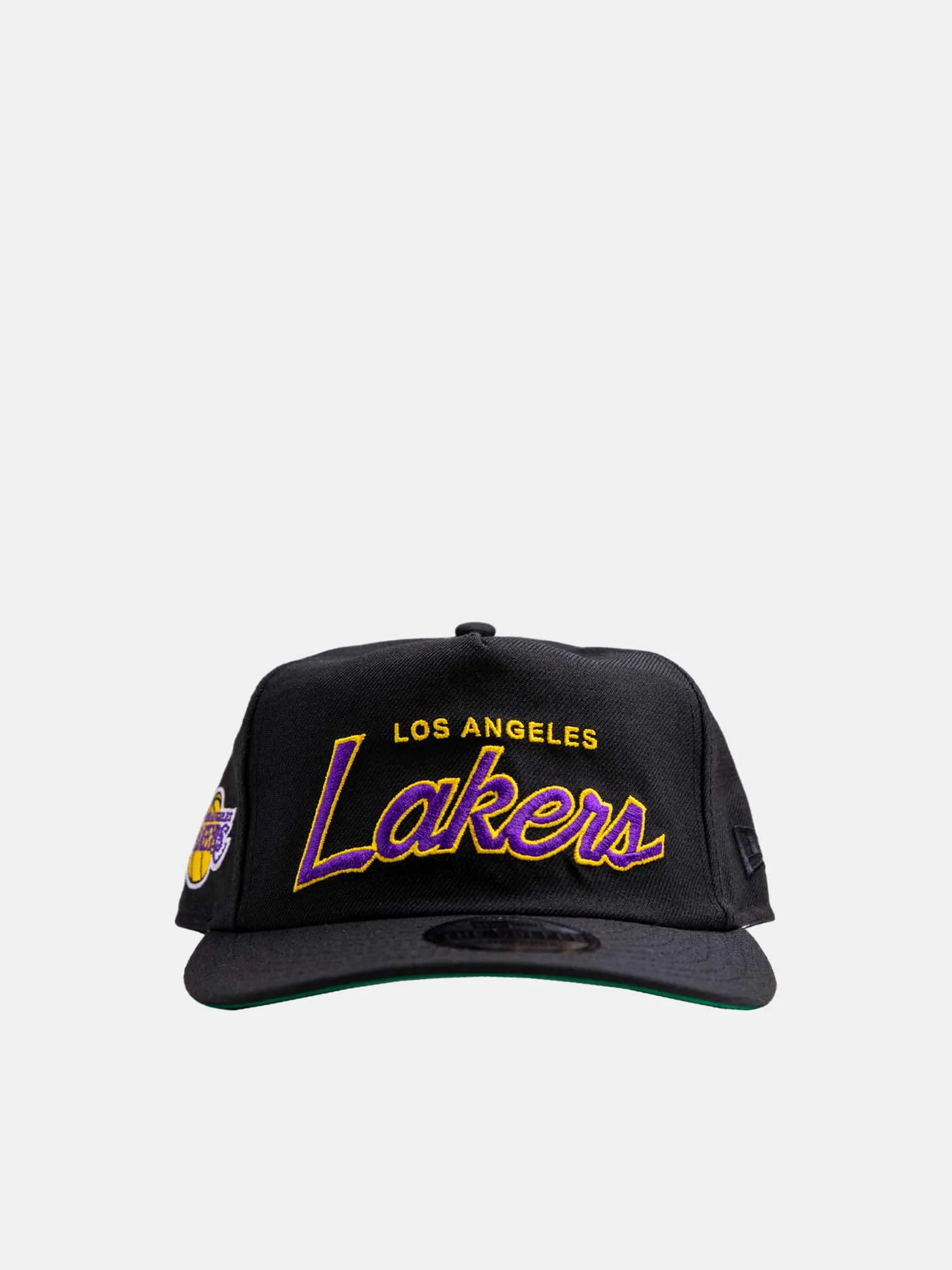 New Era The Golfer Los Angeles Lakers Script Snapback - Black