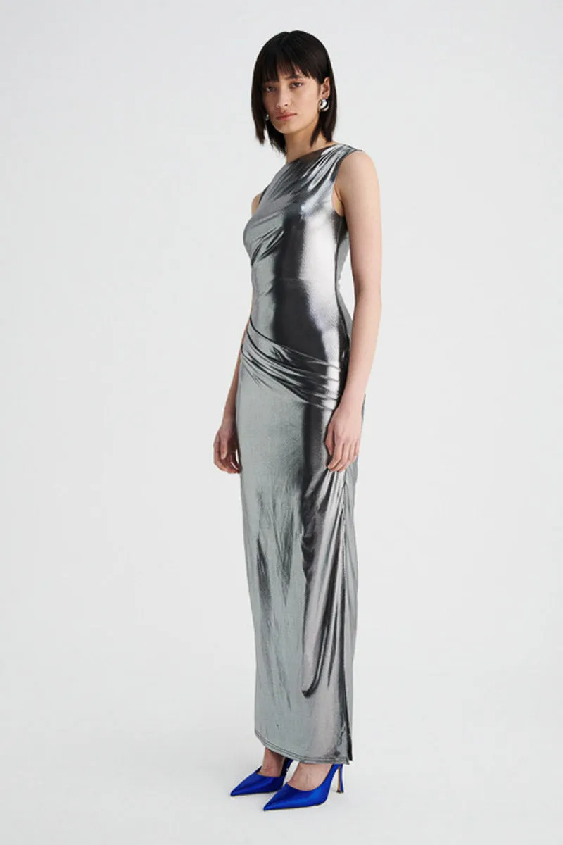 Nova Draped Maxi Dress