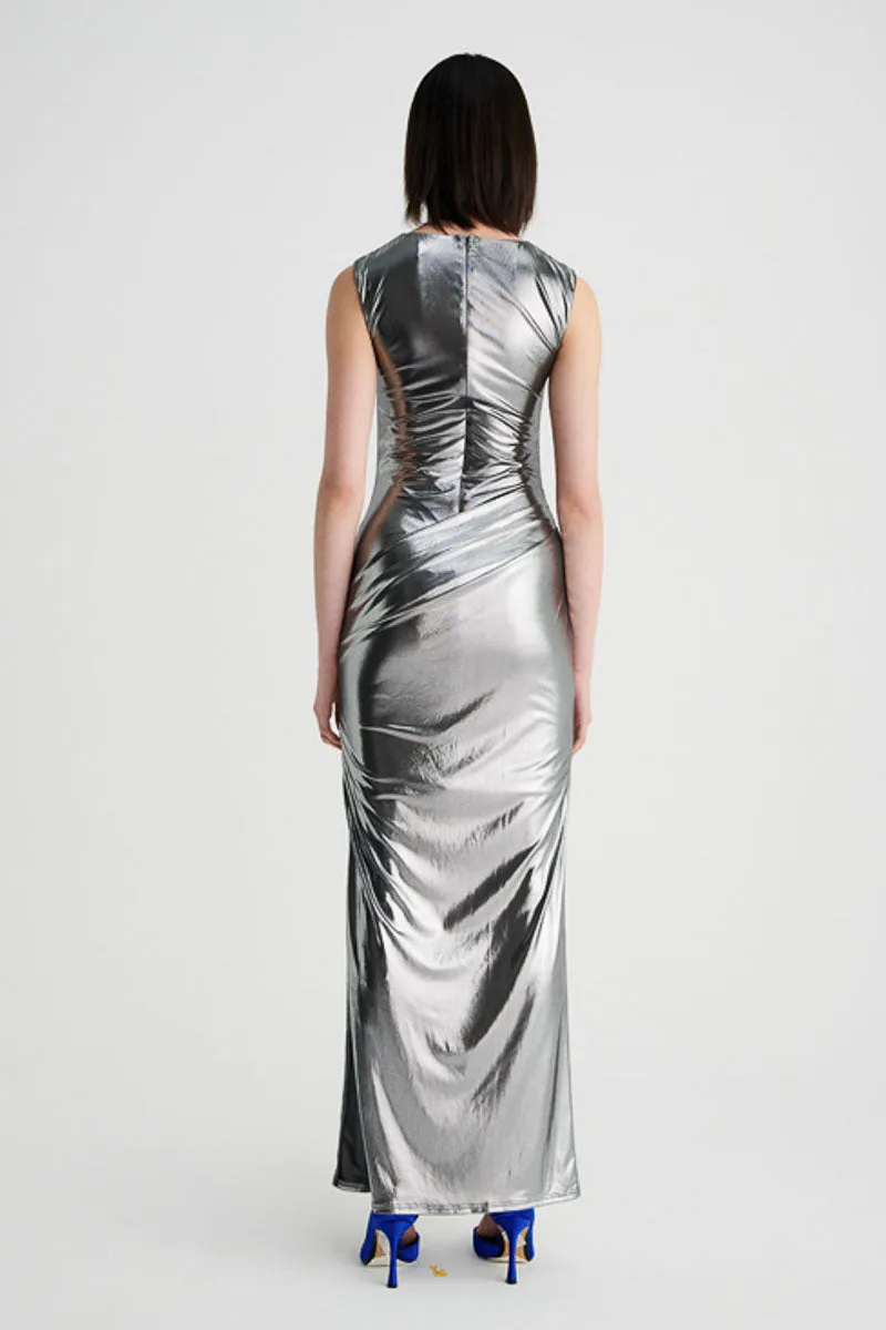 Nova Draped Maxi Dress