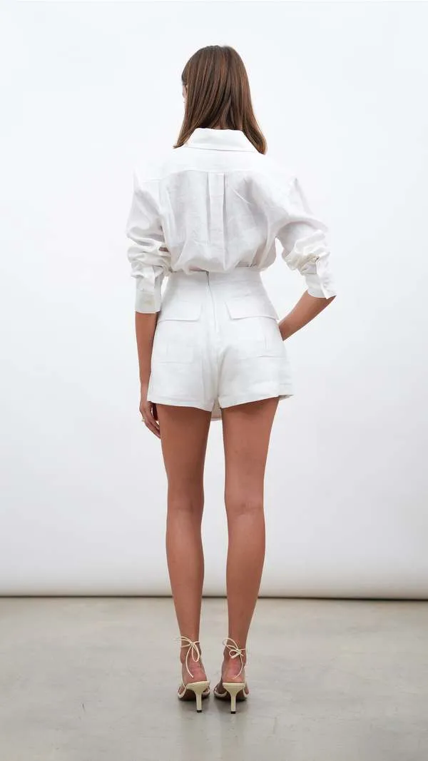 Parentezi - Dania Skort - White