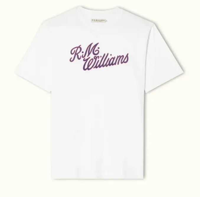 Premium R.M. Williams Logo Graphic T-Shirt