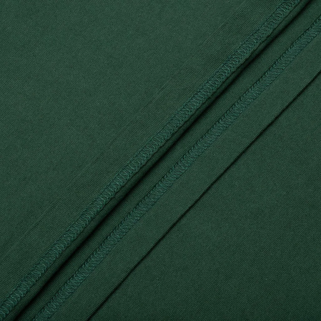 Script Tee - Dark Green