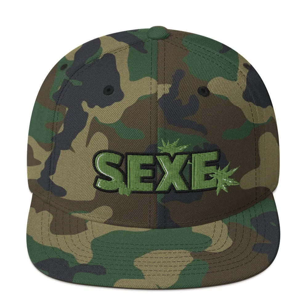 SEXE KUSH Snapback Cap