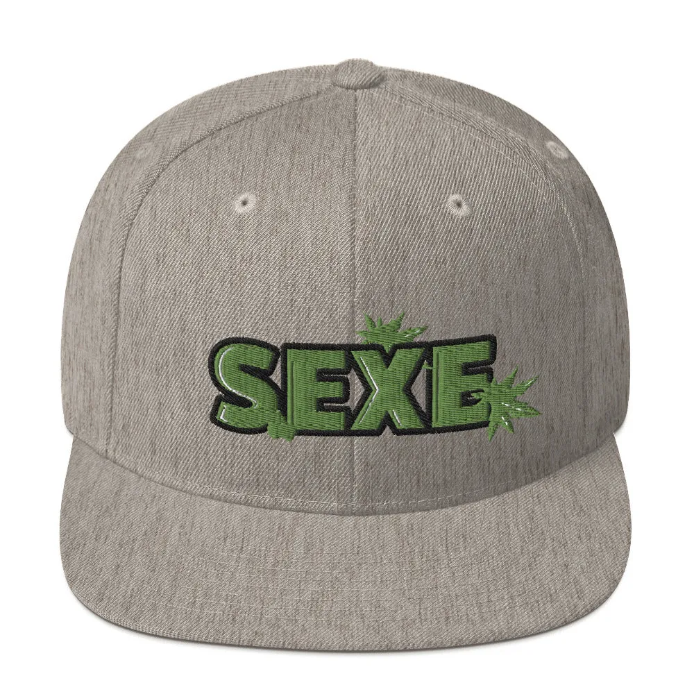 SEXE KUSH Snapback Cap