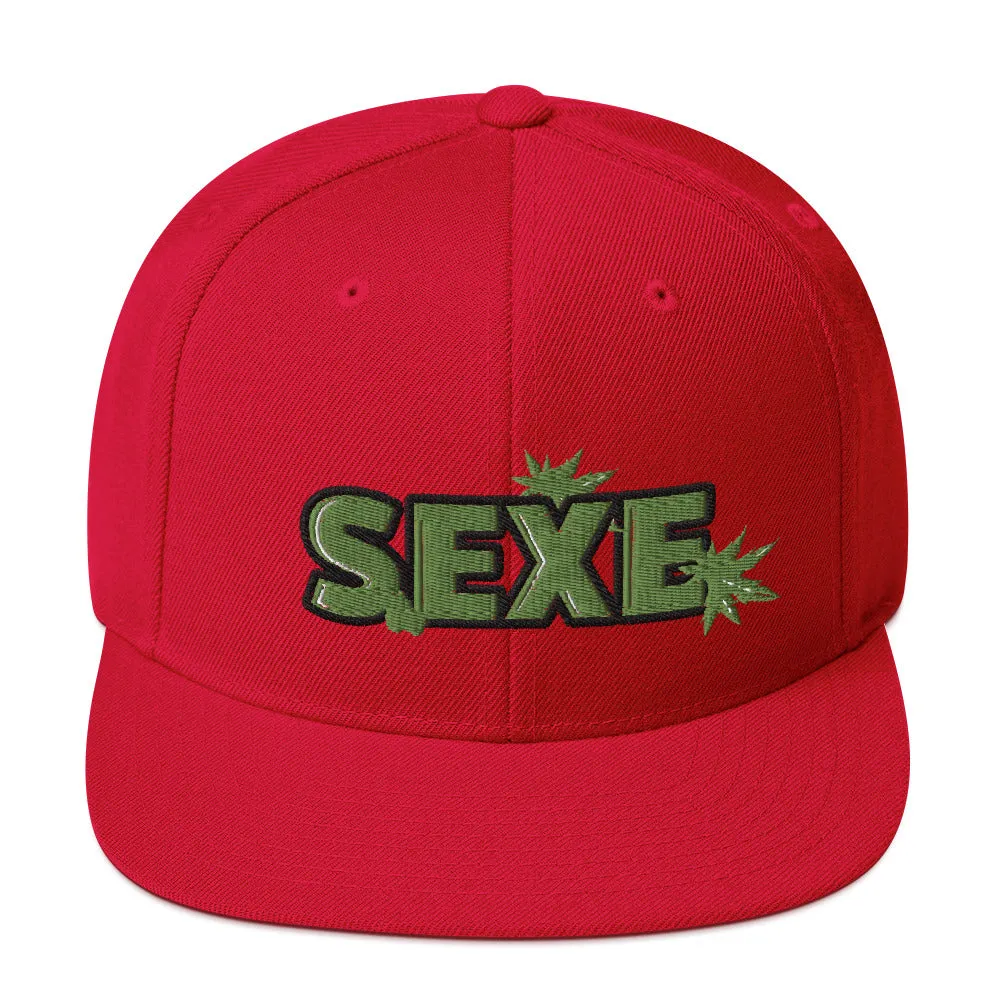 SEXE KUSH Snapback Cap