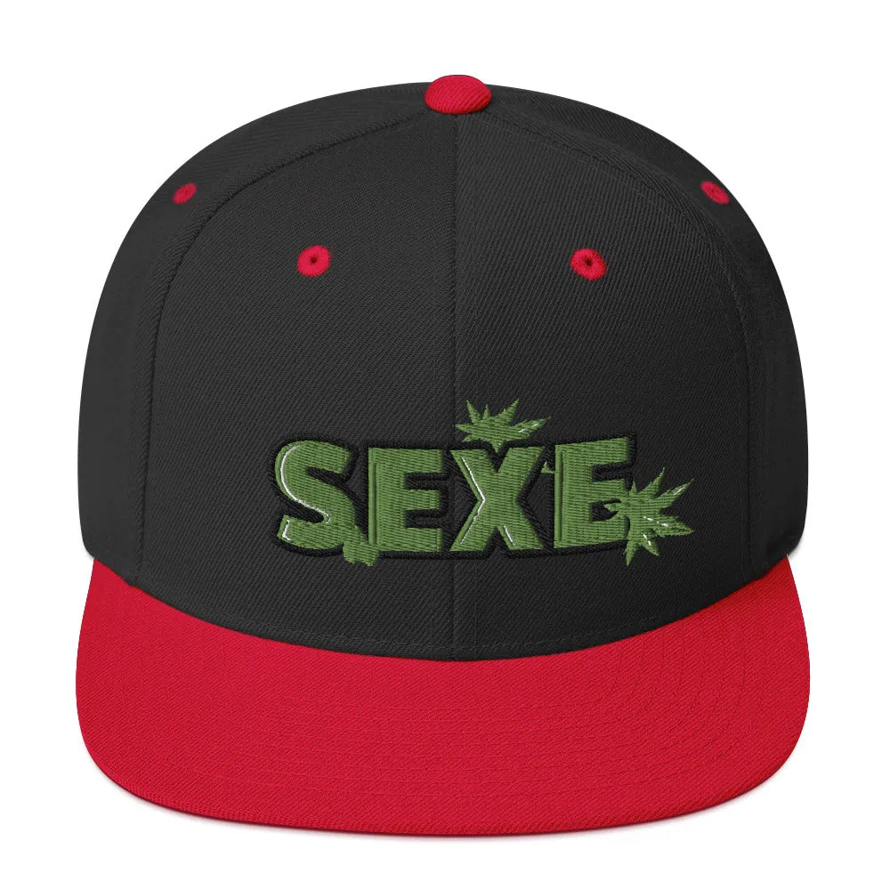 SEXE KUSH Snapback Cap