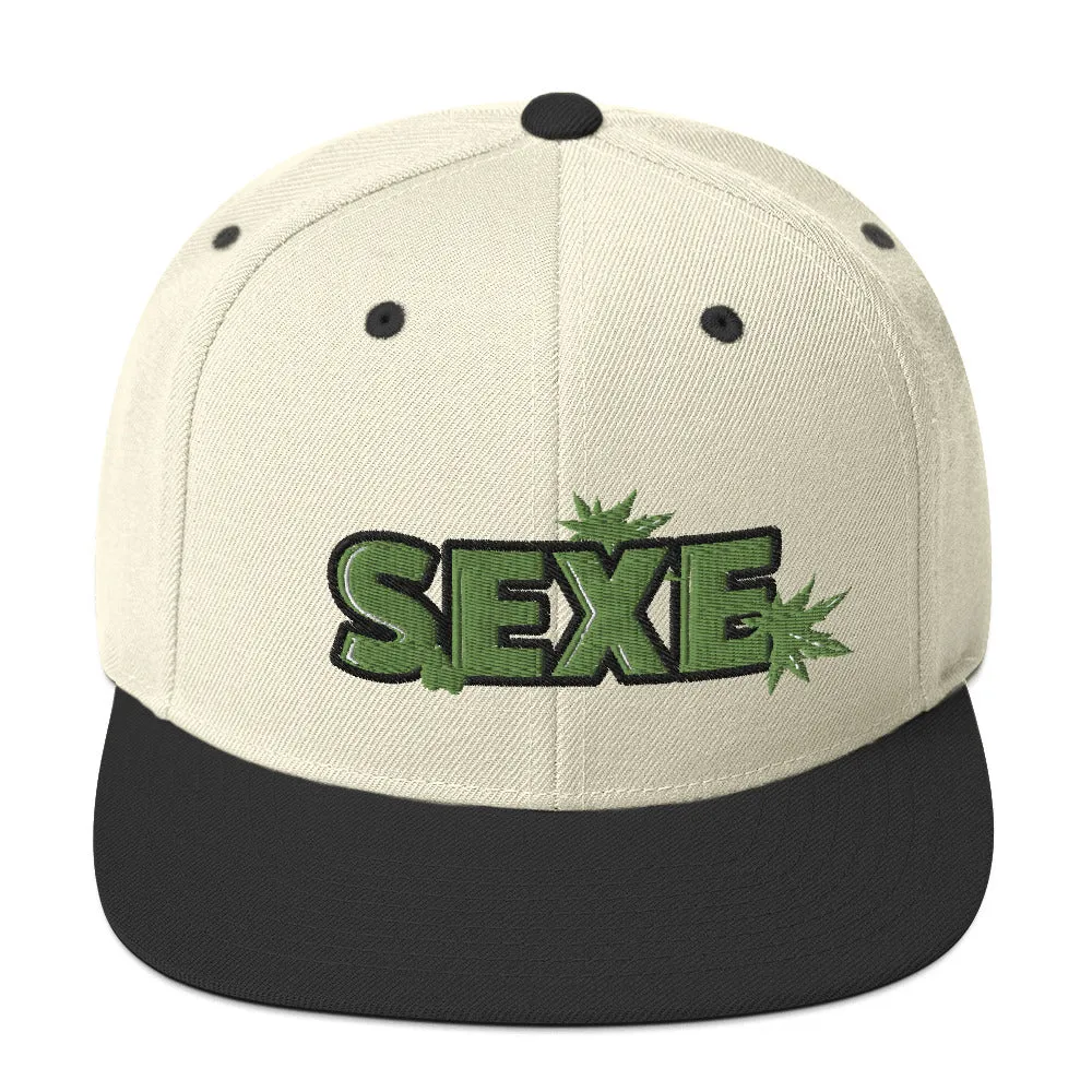 SEXE KUSH Snapback Cap