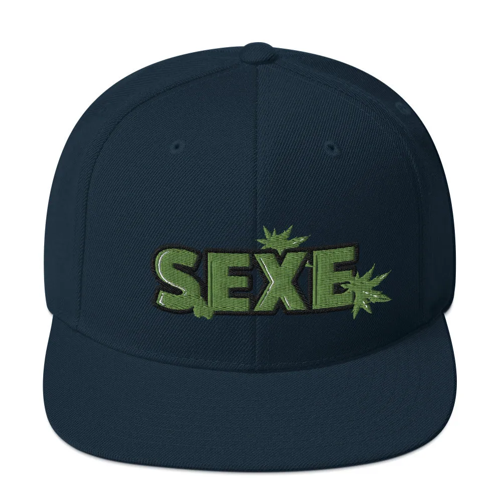 SEXE KUSH Snapback Cap