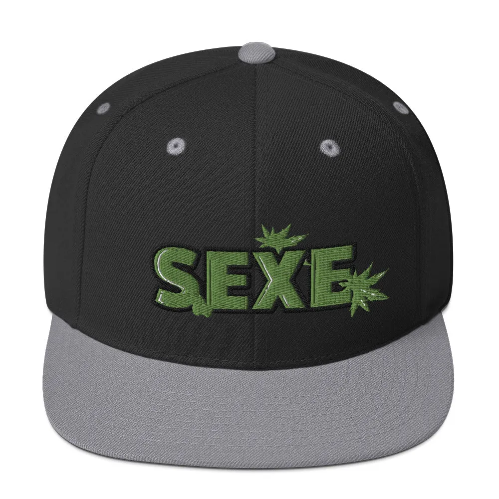 SEXE KUSH Snapback Cap