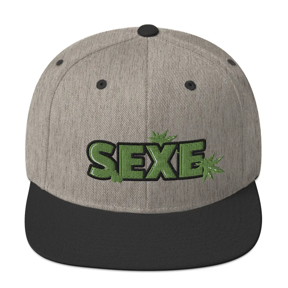 SEXE KUSH Snapback Cap