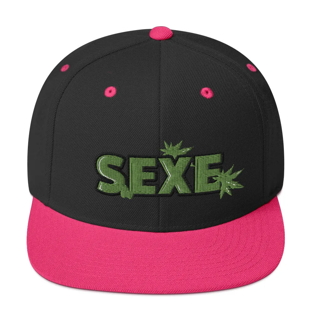 SEXE KUSH Snapback Cap