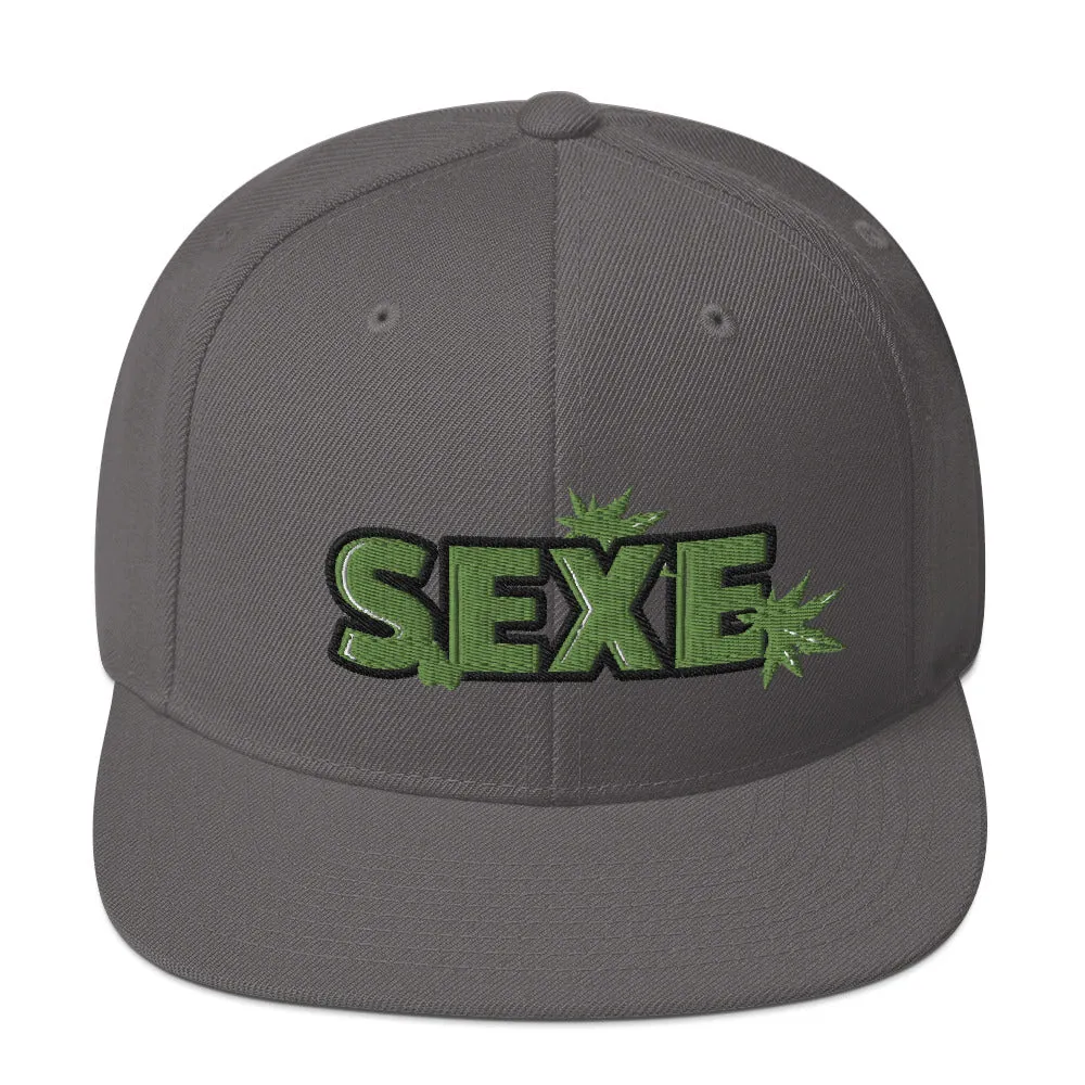 SEXE KUSH Snapback Cap