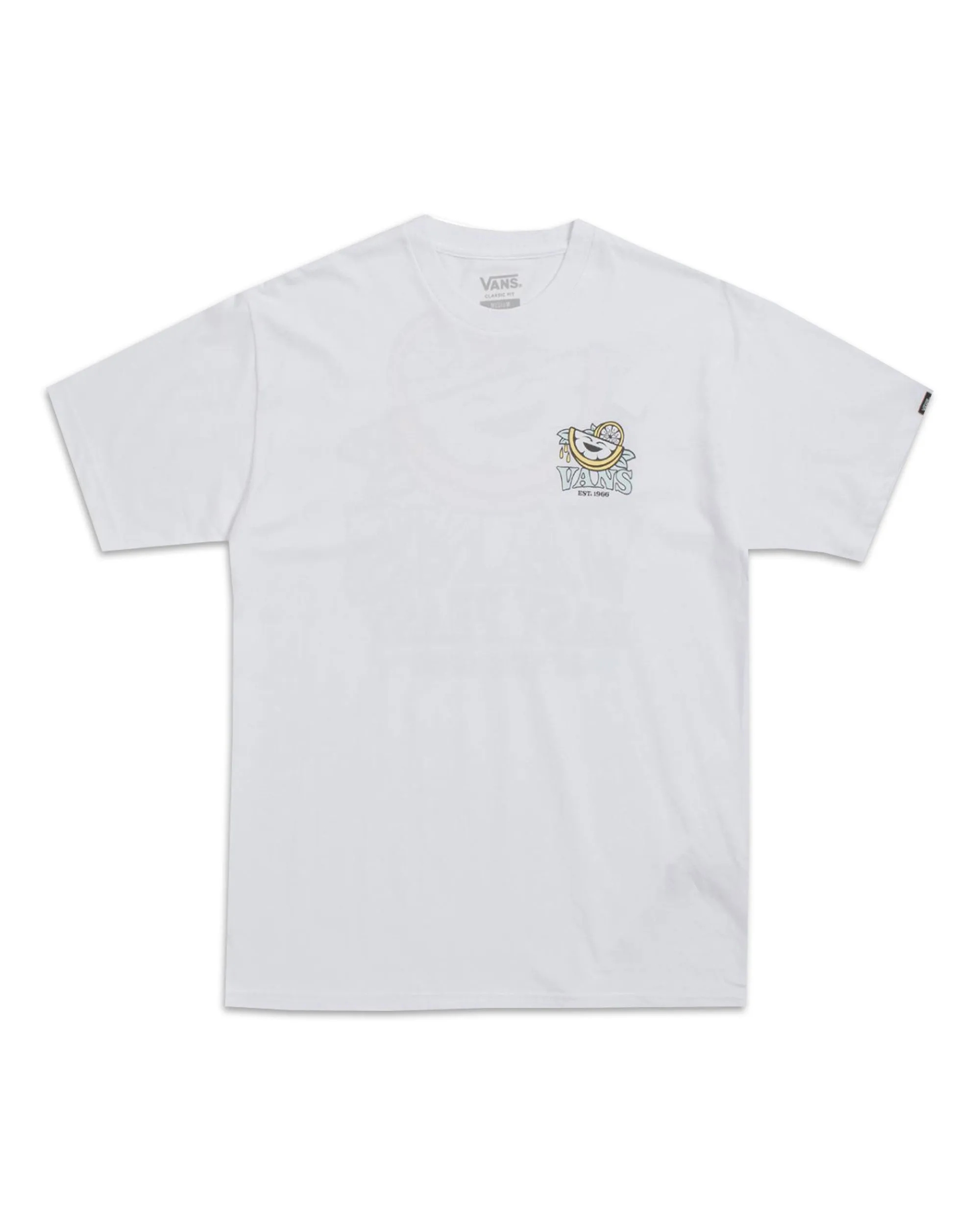 T-Shirt Uomo Vans Easy Peasy Bianco