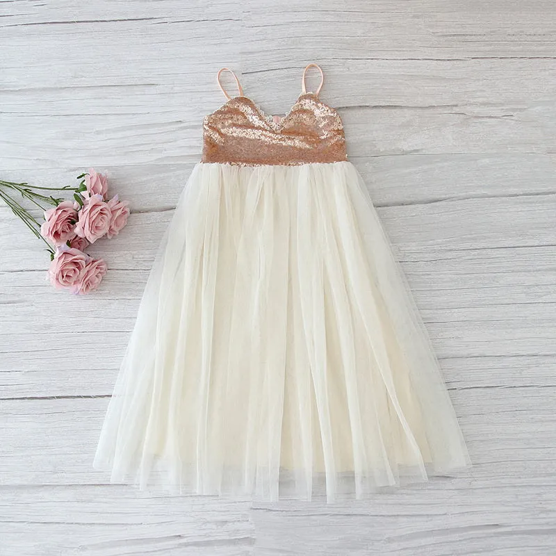 The Ingrid Dress - Rose Gold