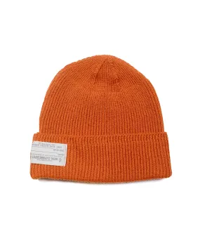 Orange Civilian Wool Watch Cap by The Real McCoys - MA23104