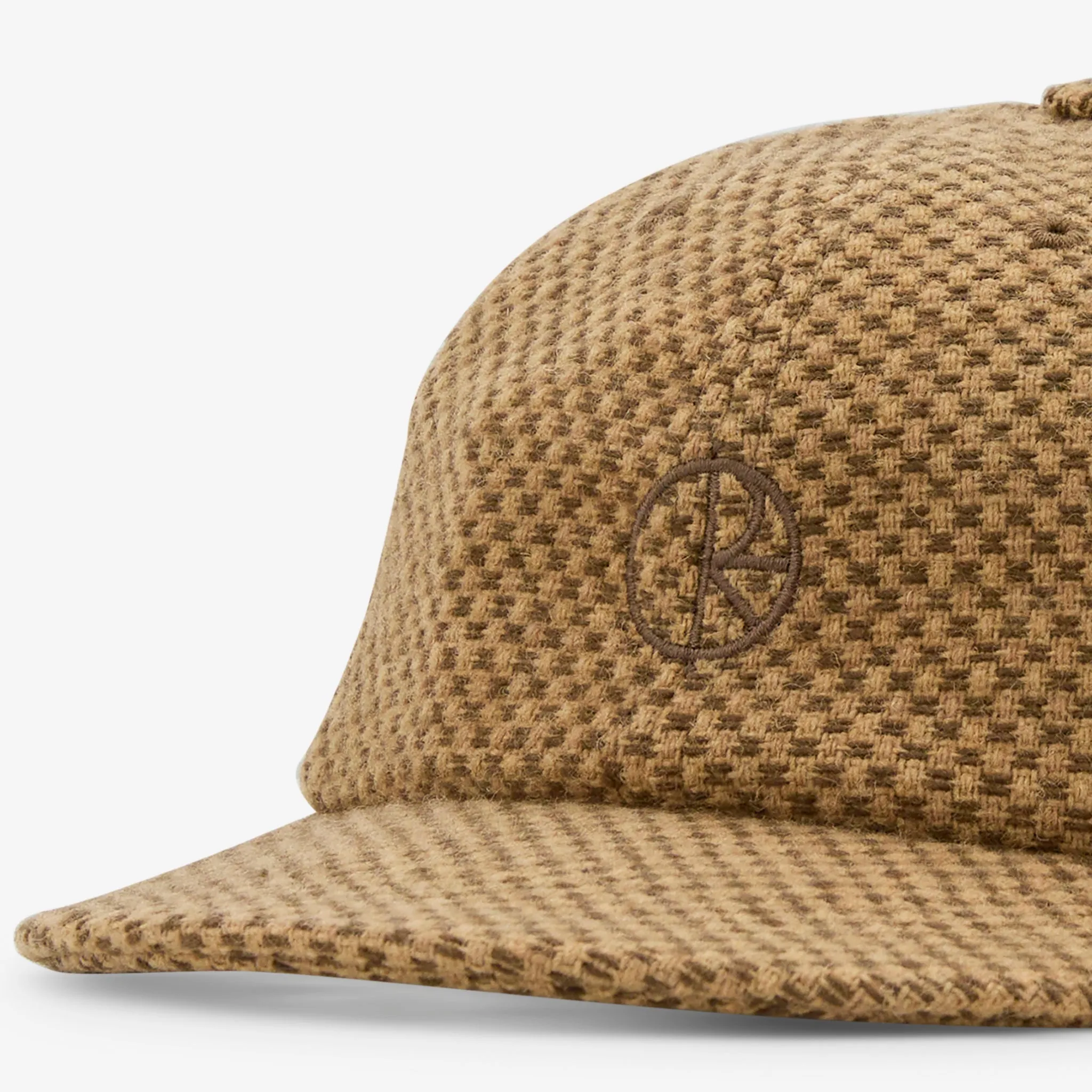 Tom Cap Wool Brown Check