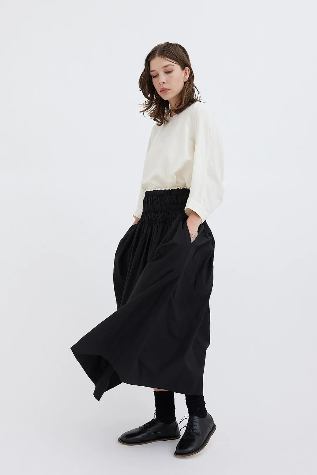 Toogood - THE ROPER SKIRT - Papery Cotton